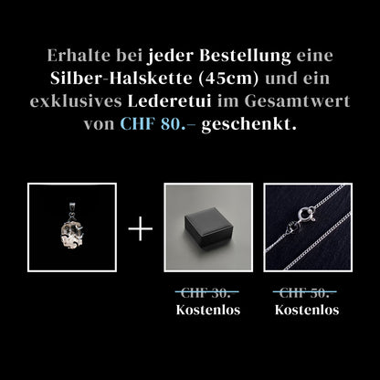 Rodolith Granat Anhänger – Rubra