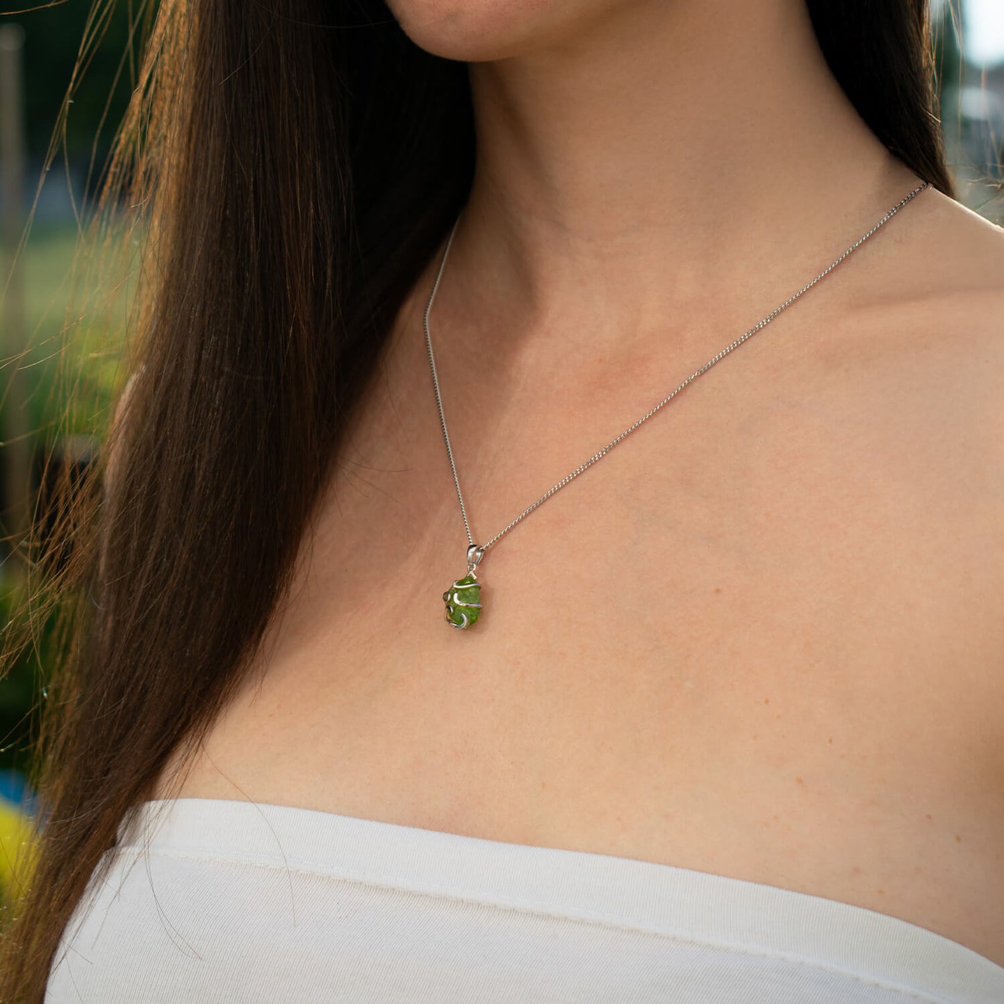 Peridot Halskette – Verdantia