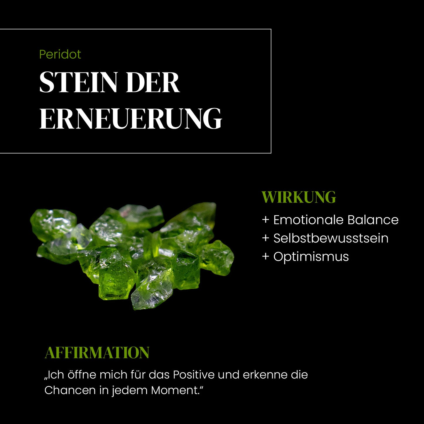 Peridot Halskette – Verdantia