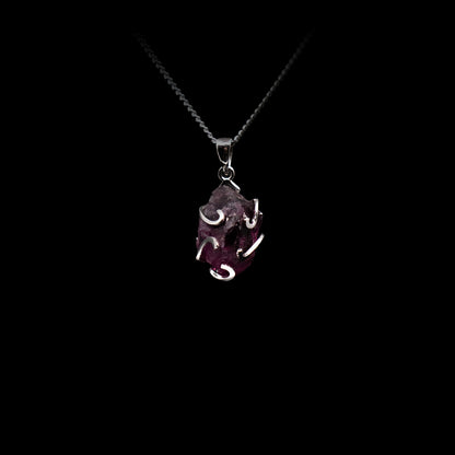 Rodolith Granat Anhänger – Rubra