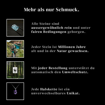 Rodolith Granat Anhänger – Rubra