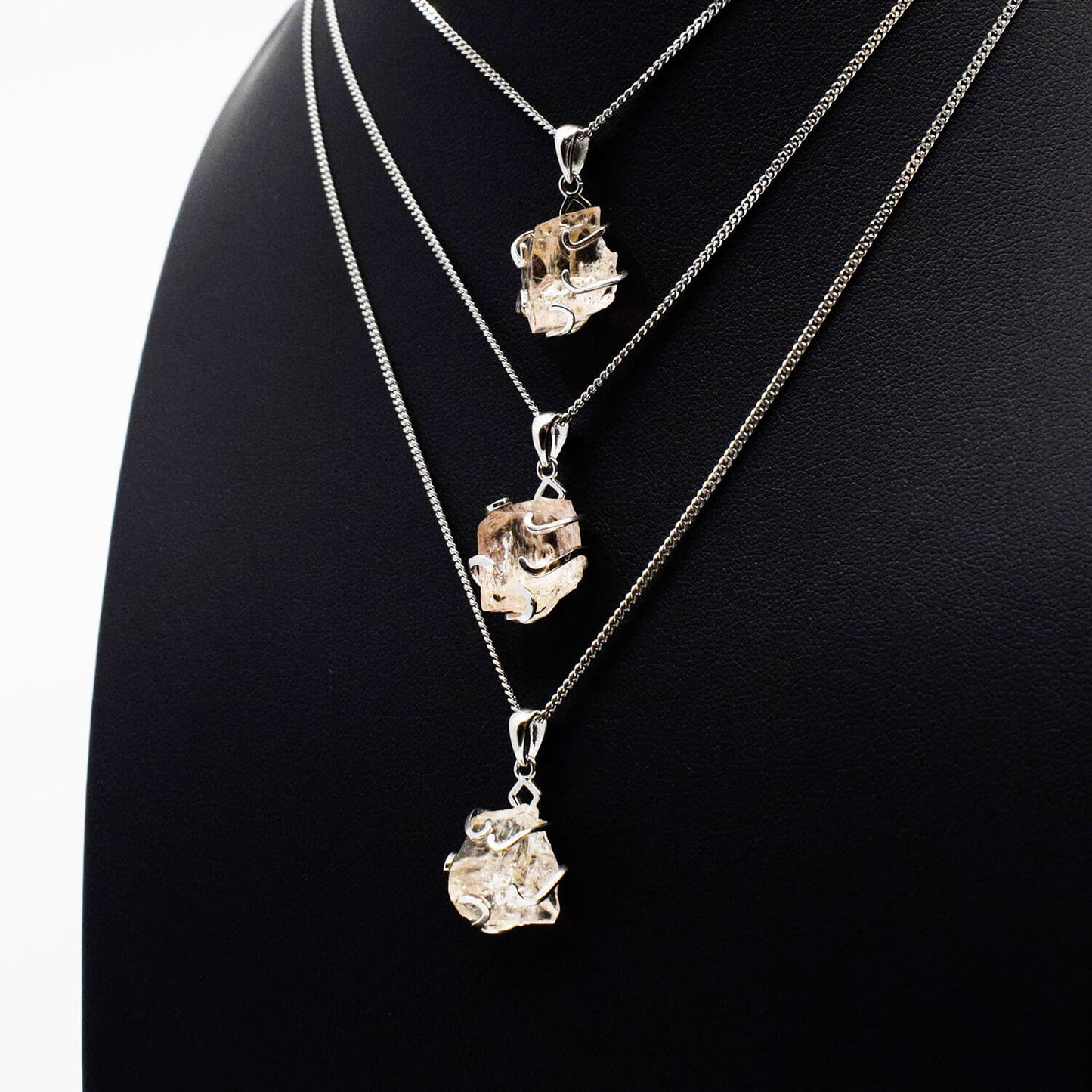 Champagner Topas Anhänger – Aurelia