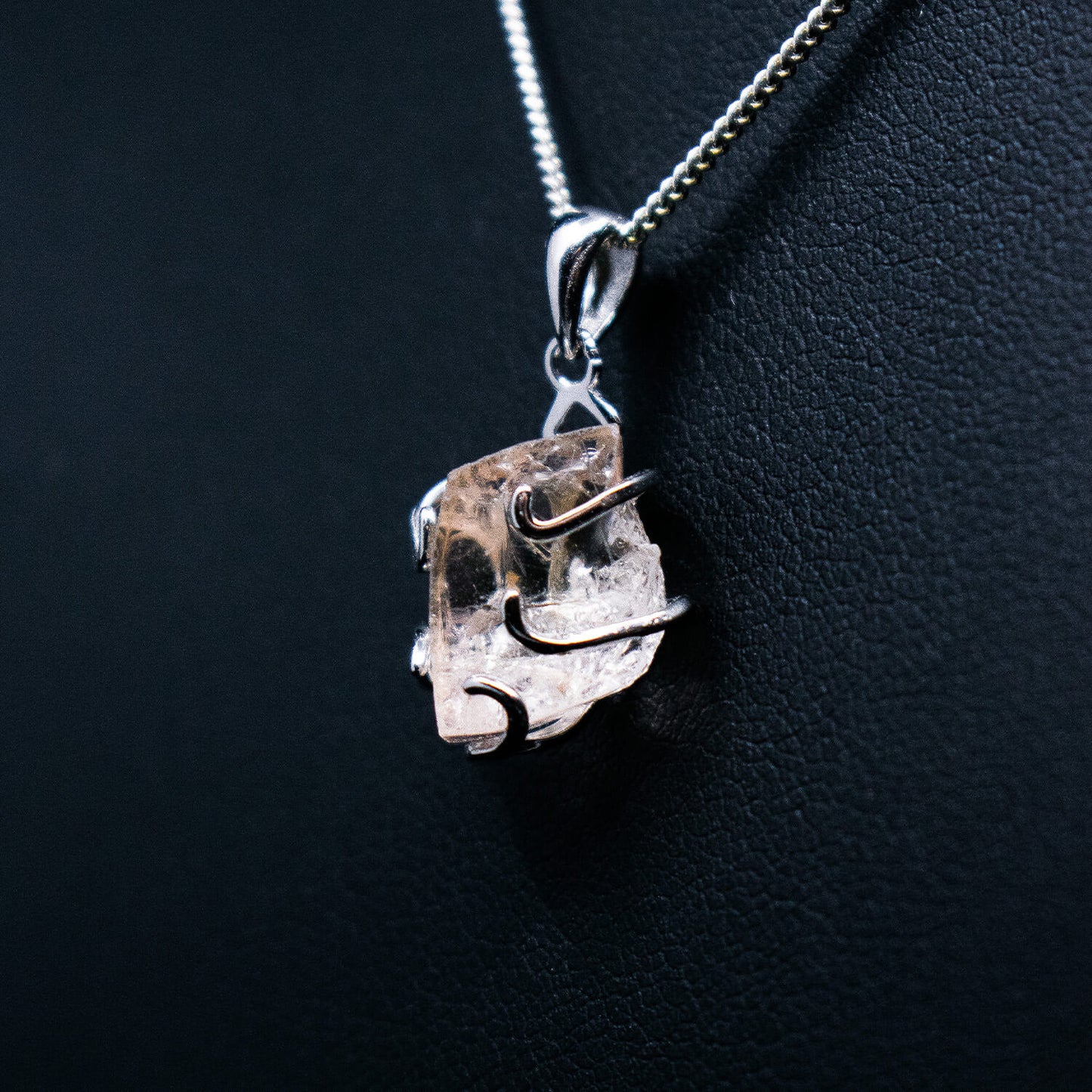 Champagner Topas Anhänger – Aurelia